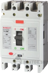 Силовий автоматичний вимикач e.industrial.ukm.100S.40, 3р, 40А