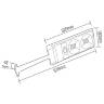 Светильник консольный 20W 6400K с солнечной панелью Horoz Electric COMPACT-20 074-010-0020-020 в Киеве