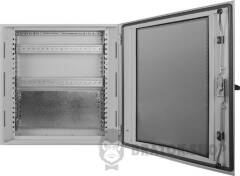 Корпус металлический e.mbox.industrial.n.216.gl IP55 навесной на 216 модулей со стеклом