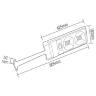 Светильник консольный 30W 6400K с солнечной панелью Horoz Electric COMPACT-30 074-010-0030-020 в Киеве