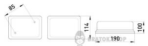 Світильник e.light.1701.1.60.27.black 60W l002013 у Києві