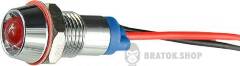Сигнальна арматура AС22C-8 червона 24V AC/DC