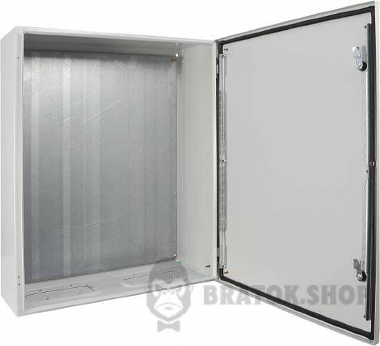 Щит монтажный металевий 80x65x25 ЩМП IP65 УСКО-Укрем UBox A0260020057 зовнішній