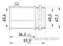 Ввід металевий e.industrial.pipe.dir.screw.1-1/2", гвинтовий i0460005 у Києві