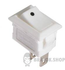 KCD5-101 WH/WH Переключатель 1 клав. белый