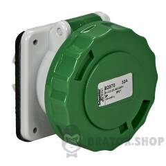 PratiKa industrial socket - 32 A - 3P - 20...25 V AC - IP67