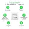Распределительный щит врезной, 3 ряда, 24 модуля, прозрачная дверь, PrismaSeT XS LVSXP324 в Сумах