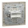 РОЗЕТКА КОМП'ЮТЕРНА RJ45 КАТ. 5Е І ТЕЛЕФОННА РОЗЕТКА RJ12 КРЕМ ASFORA EPH4900123