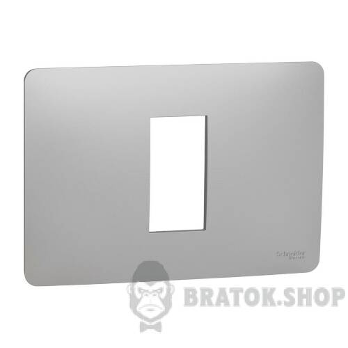 Рамка 1 модульна Unica Studio алюміній NU210130