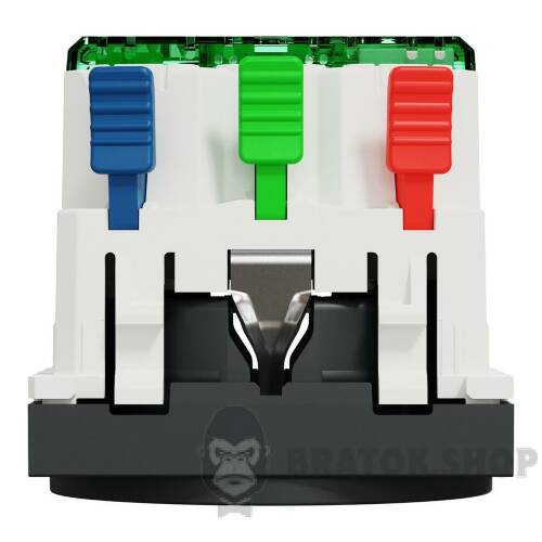 Unica New Силова розетка та USB тип С 10,5 Вт, 2 модулі, антрацит NU301754 в Киеве