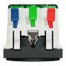 Unica New Силова розетка та USB тип С 10,5 Вт, 2 модулі, антрацит NU301754 в Киеве