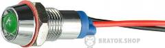 Сигнальна арматура AС22C-8 зелена 220V AC