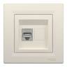 РОЗЕТКА КОМП'ЮТЕРНА RJ45 STP КАТ. 5Е КРЕМ ASFORA EPH5000123