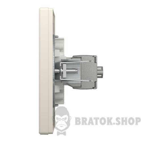 РОЗЕТКА КОМП'ЮТЕРНА RJ45 STP КАТ. 5Е КРЕМ ASFORA EPH5000123