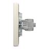 РОЗЕТКА КОМП'ЮТЕРНА RJ45 STP КАТ. 5Е КРЕМ ASFORA EPH5000123