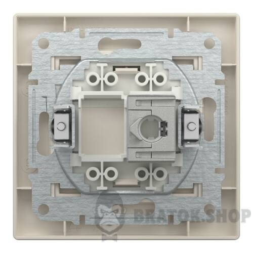 РОЗЕТКА КОМП'ЮТЕРНА RJ45 STP КАТ. 5Е КРЕМ ASFORA EPH5000123