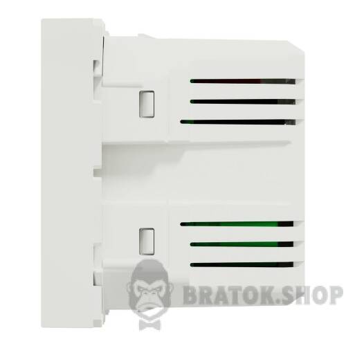 Подвійна USB розетка A+C білий NU301818 у Києві
