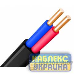 Кабель ВВГ нг-П 2х2.5 мм² (1кл) 0,66 кВ KABLEX UKRAINE