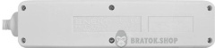 Подовжувач e.es.3.1.5.z.b.2.usb 3 гнізда, 1.5м, з з/к з USB-зарядкою, baby protect