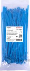 Кабельна стяжка e.ct.stand.150.4.blue (100шт), синя