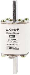 Предохранитель плавкий e.fuse.NT2.100, габарит 2, 100А