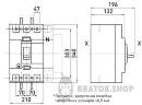 Силовой автоматический выключатель e.industrial.ukm.1250Re.1250 с электронным расцепителем, 3р, 1250А i0770059 в Киеве