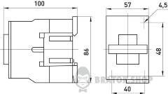 Контактор e.pro.ukc.2.32.230.1NС 32А, 230В, 1NС