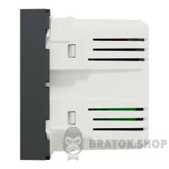 Подвійна USB розетка A+C антр