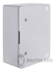 Корпус з ABS-пластику e.plbox.pro.p.40.30.21 з непрозорими дверцятами 400x300x210мм ІР65
