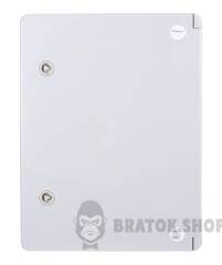 Корпус з ABS-пластику e.plbox.pro.p.40.30.21 з непрозорими дверцятами 400x300x210мм ІР65