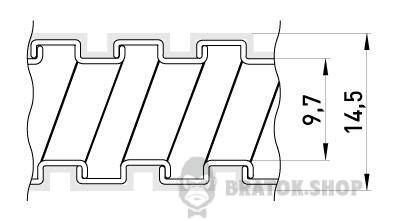 Металорукав e.met.sleeve.stand.proof.slfs.10 оцинкований, ізольований (100м) s032028 у Сумах