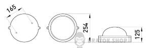 Світильник e.light.1301.1.100.27.white 100W l002019 у Києві