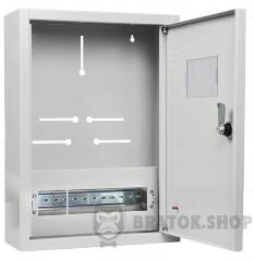 Корпус обліку металевий Light 12 модулів 3фл, навісний IP31, серії UBox