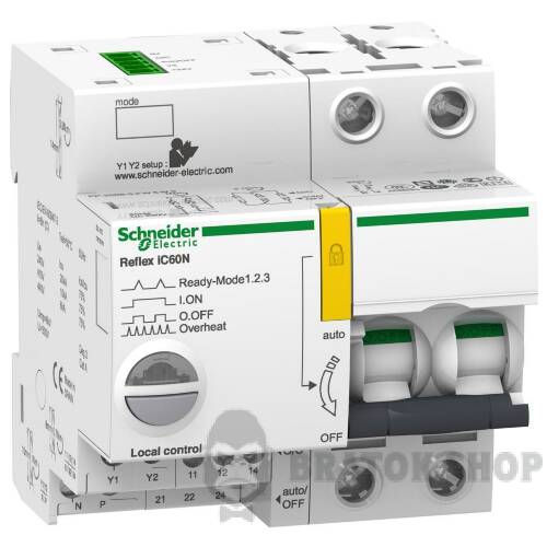 Reflex iC60N Ti24 25 A 2P C A9C62225