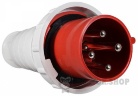 Вилка силовая переносная ВП 63A/4 400V 3P+PE (034) АСКО-Укрем A0080010008 красный