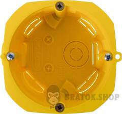 Коробка установочная e.db.pro.103.d65 гипсокартон, упор ПВХ, блочная КМ03 (упаковка 50 шт.)
