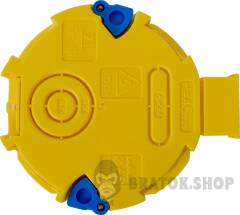 Коробка установочная e.db.pro.103.d65 гипсокартон, упор ПВХ, блочная КМ03 (упаковка 50 шт.)