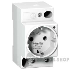 Розетка DIN iPC, 2P+E, 16A-250В змінного струму, VDE 0620, німецький стандарт, індикатор напруги