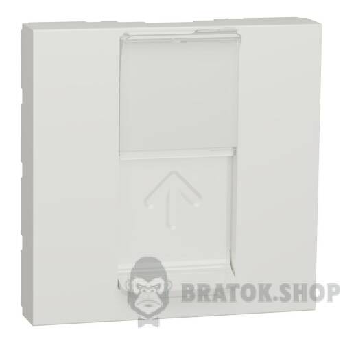RJ45 накладка 2 модуль білий NU941118