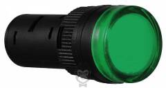 Сигнальная арматура AD16-16DS зеленая 24V АC/DC
