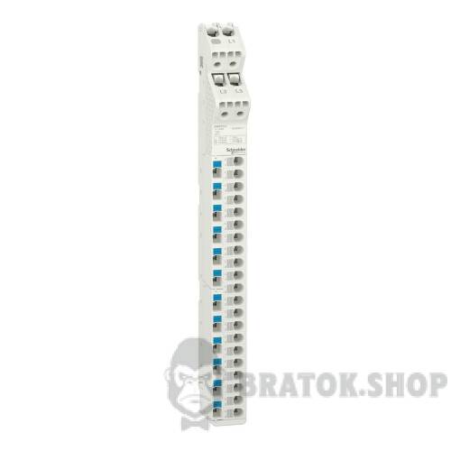 Вертикальный распределительный блок, Acti9 VDIS, 3P+N, 125A, 250/440В, 33 выхода A9XPK707