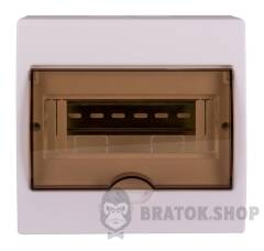 Корпус пластиковий 8-модульний e.plbox.stand.n.08k, навісний