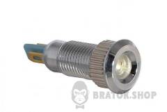 Сигнальна арматура TY08F біла 24V AC/DC