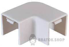 Кут плаский для короба АСКО УКРЕМ 20*10