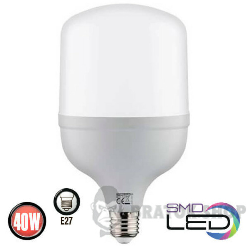 Лампа светодиодная E27 40W 4200K Horoz Electric TORCH-40 001-016-0040-033