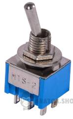 Тумблер MTS-212 (ON)-ON 2Пол. *6Конт. 
