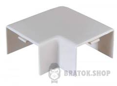 Кут плаский для короба АСКО УКРЕМ 25*16