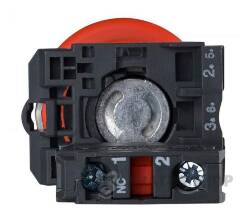 TB5-AC42 Кнопка "грибок" (d 40 мм) "Стоп" червона
