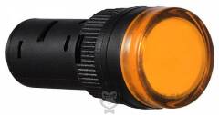 Сигнальная арматура AD16-16DS желтая 220V АC