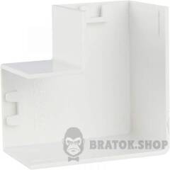 Кут плаский для короба АСКО УКРЕМ 25*25